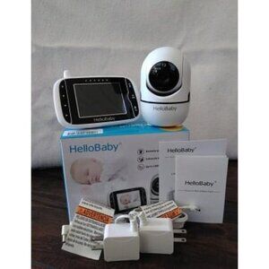 New Baby Monitor with Remote Pan-Tilt-Zoom Camera and 3.2'' LCD Screen